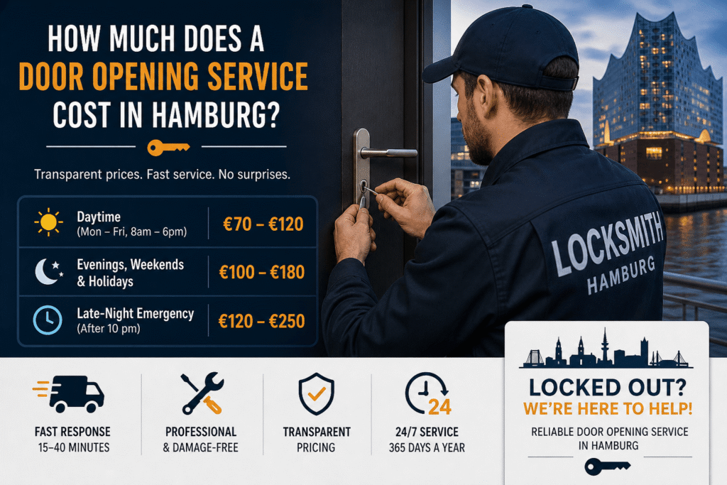 Door opening service in Hamburg
